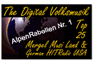 AlpenRebellen Nr. 1 bei "German Hitradio USA"