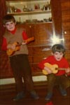 Chris und Kurt als Kinder