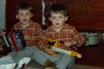 Kurt und Chris als Kinder